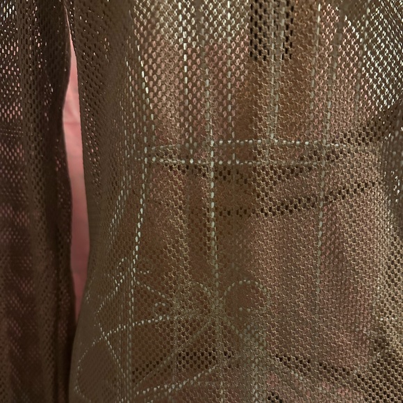 Dolls Kill See Thru Me Fishnet Top Blue, Pink, Brown, Wine - Picture 15 of 16